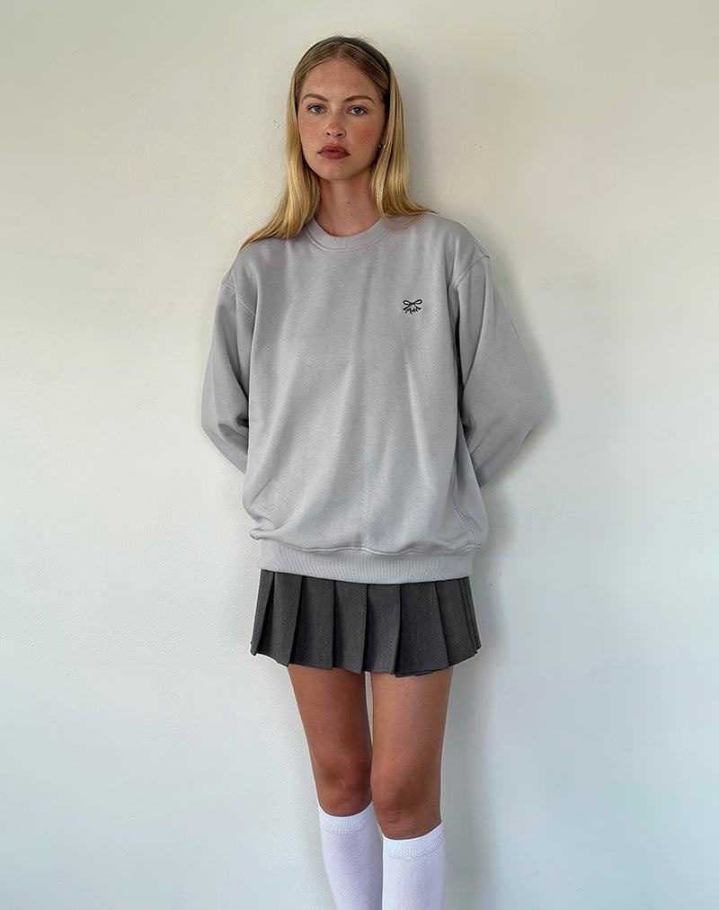 Motel Rocks Tillie Sweatshirt Naisten Huppari Harmaat | PZD8238LM