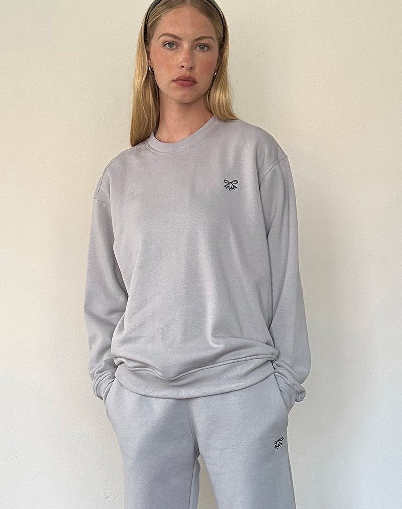 Motel Rocks Tillie Sweatshirt Naisten Huppari Harmaat | PZD8238LM