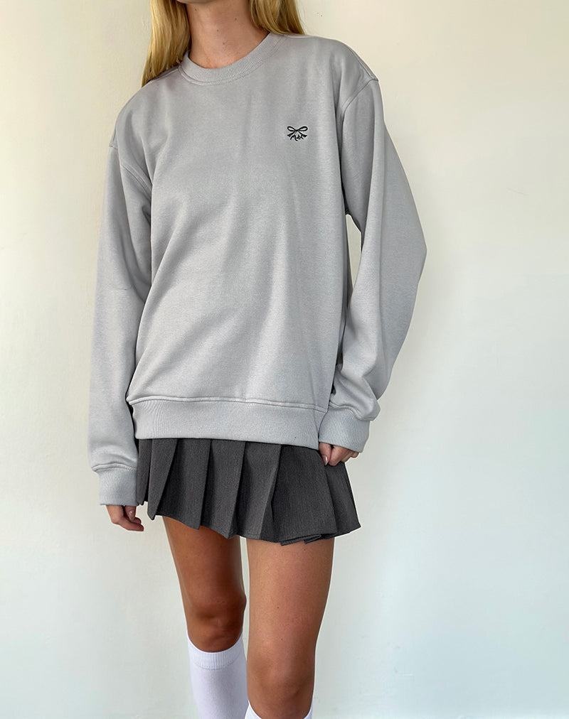 Motel Rocks Tillie Sweatshirt Naisten Huppari Harmaat | PZD8238LM